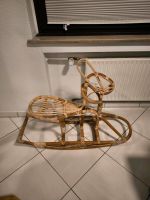 Rattan Schaukelpferd Boho Reborn Deko Nordrhein-Westfalen - Weilerswist Vorschau