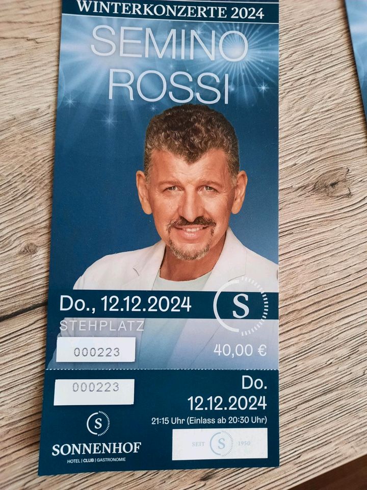 Semino Rossi Winterkonzert 2024 in Bingen