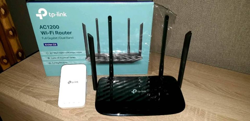 TP-Link Archer C6 AC 1200 WLAN Router mit Mesh Repeater in  Nordrhein-Westfalen - Höxter | Netzwerk & Modem gebraucht kaufen | eBay  Kleinanzeigen ist jetzt Kleinanzeigen