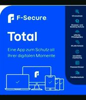 F-Secure TOTAL Software inklusive VPN - für 7 Geräte, 15 Monate Nordrhein-Westfalen - Sankt Augustin Vorschau