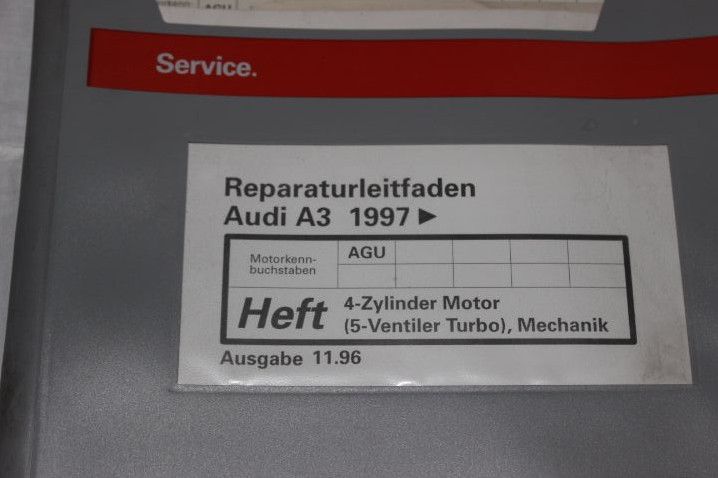 Werkstattheft:Audi A 3 1997 Reparaturleitfaden: 4 -Zylinder Motor in Zweenfurth