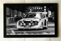 NEU! AUDI Quattro Rally Car 80x50cm Leinwand Bild auf Keilrahmen Pankow - Prenzlauer Berg Vorschau