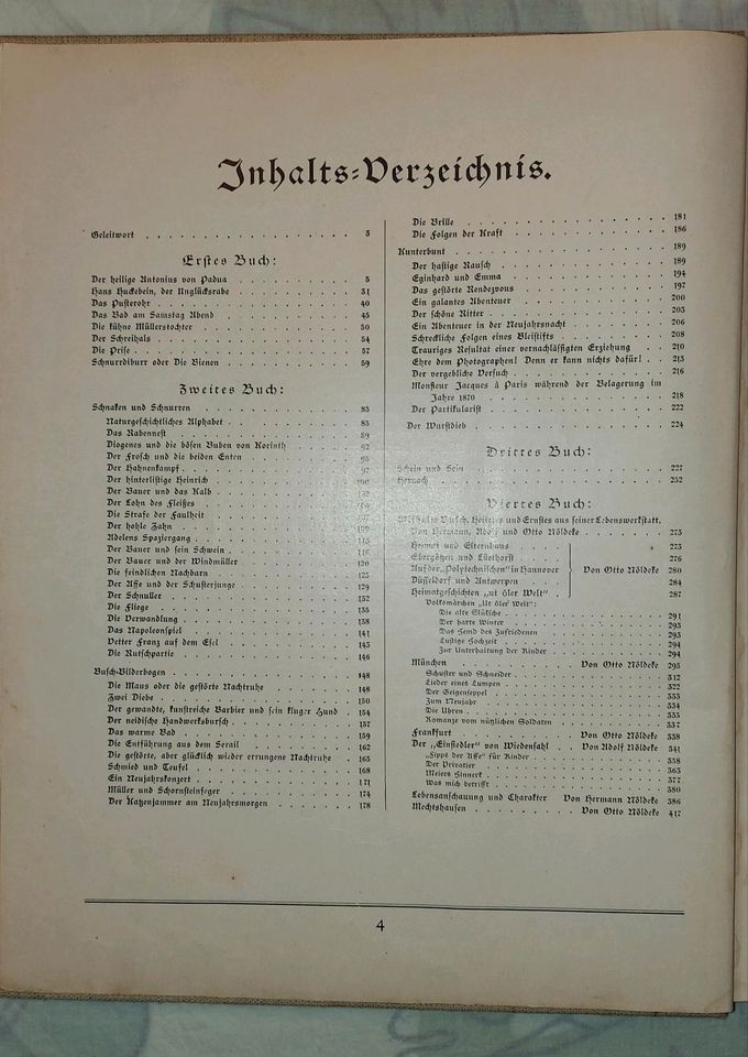 Neues Wilhelm Busch Album, zwischen 1910/1914, antik. in Waldenburg