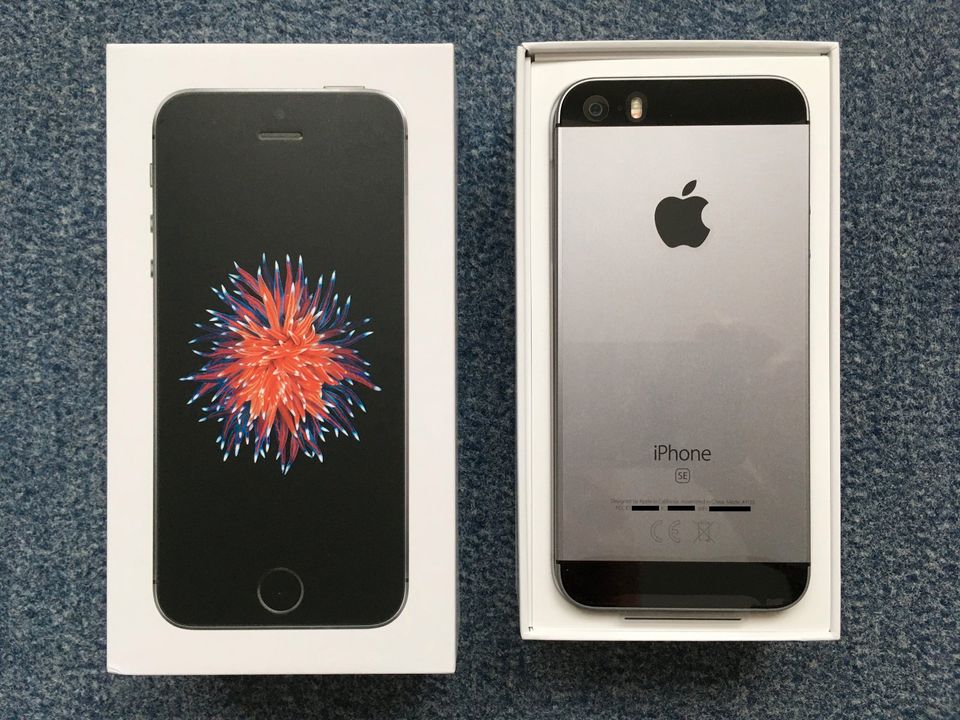 NEU Apple iPhone SE Space Gray 128 GB 1. Generation OVP RAR Handy in Centrum