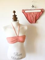 Teisumi Bikini schulterfrei Design Apricot Baden Hose Oberteil 34 Bayern - Ustersbach Vorschau