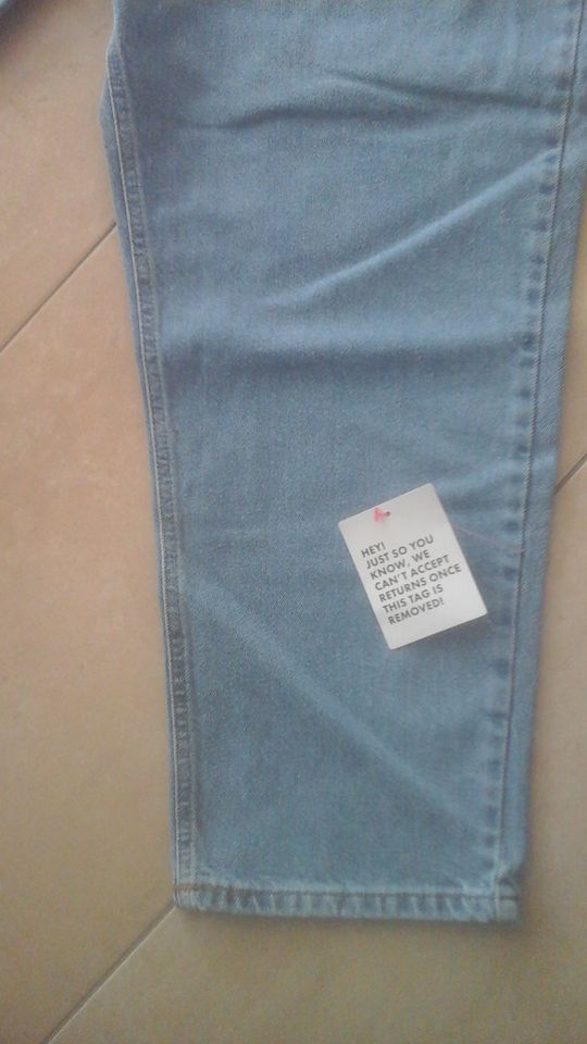 NEU Jeans ASOS classic rigid blau W 46 L 32 -  62 / 117 cm  Bund in Essenbach