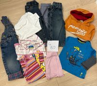 Hosen, Pullover Mädchen und Jungen gemischt 80 Nordrhein-Westfalen - Bornheim Vorschau