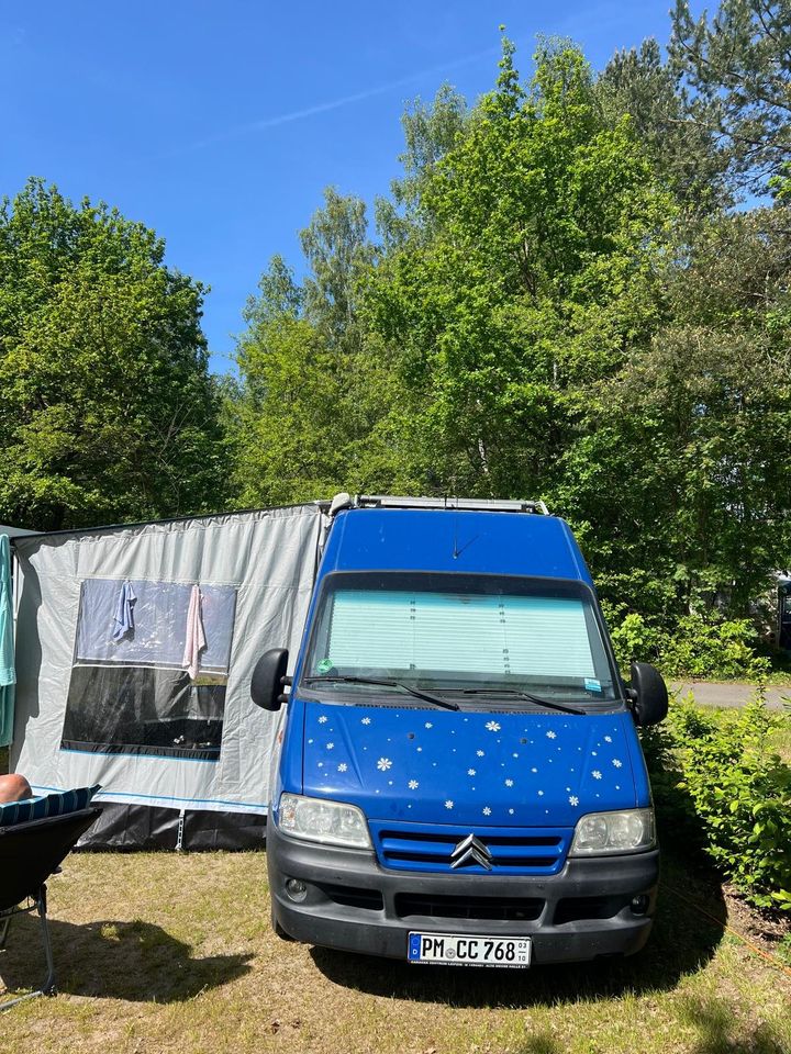 Wohnmobil/Camper Citroen Jumper 2,8 HDI in Borkwalde
