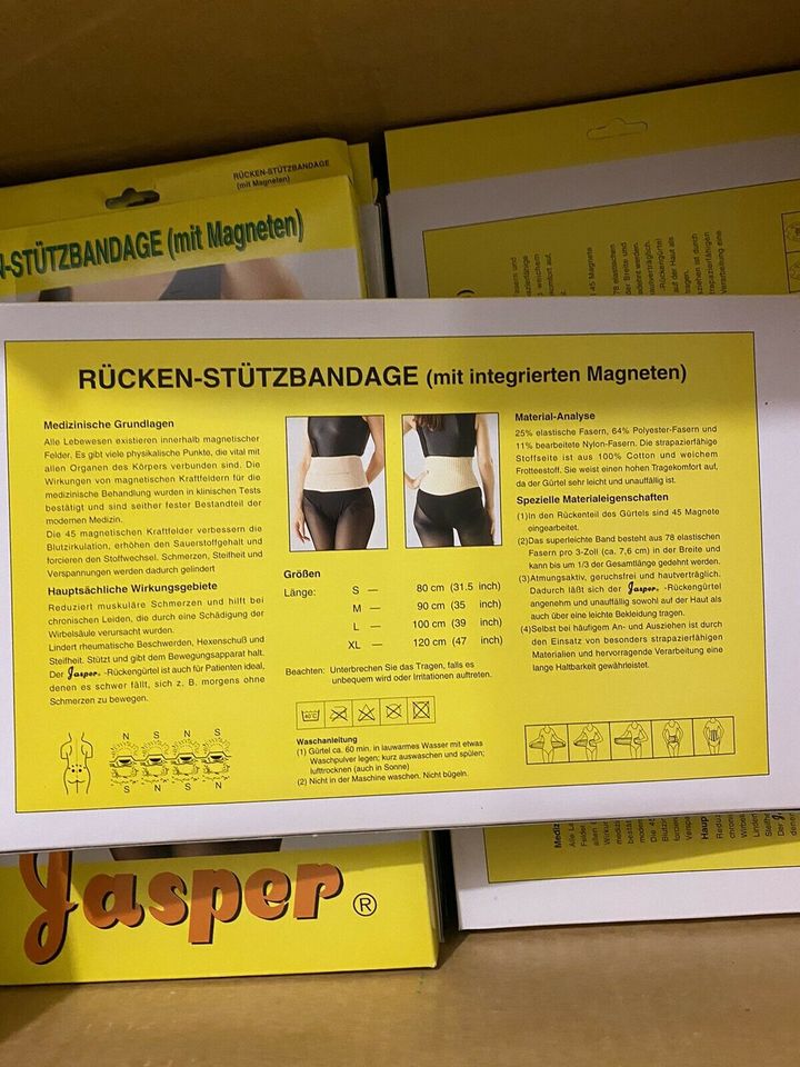 50 x Rückengurte Magnet Stützbandagen Bandagen Gurt Bandage in Göttingen