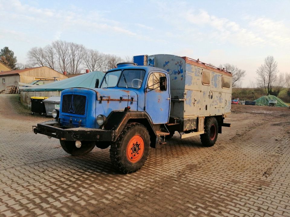 Magirus Deutz Mercur 120 D 10 THW Expeditionsmobil in Enger