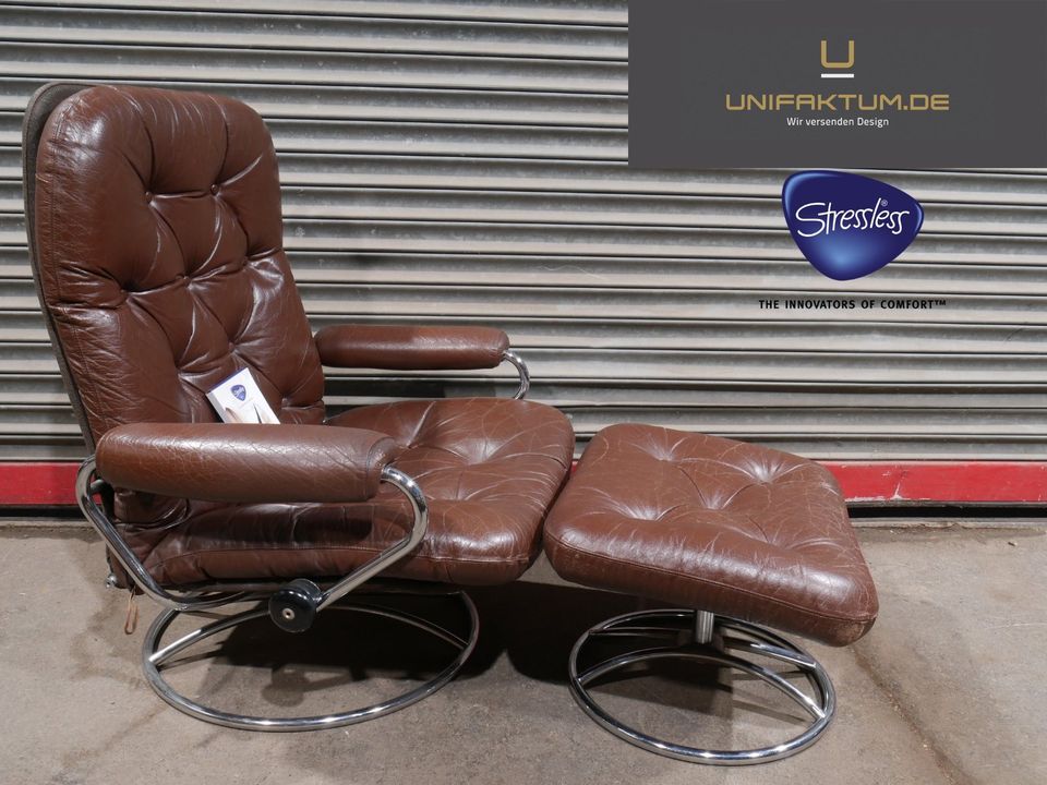 Ekornes Stressless® Retro Sessel 70er, braun, Versand gratis in  Nordrhein-Westfalen - Kalletal | eBay Kleinanzeigen ist jetzt Kleinanzeigen