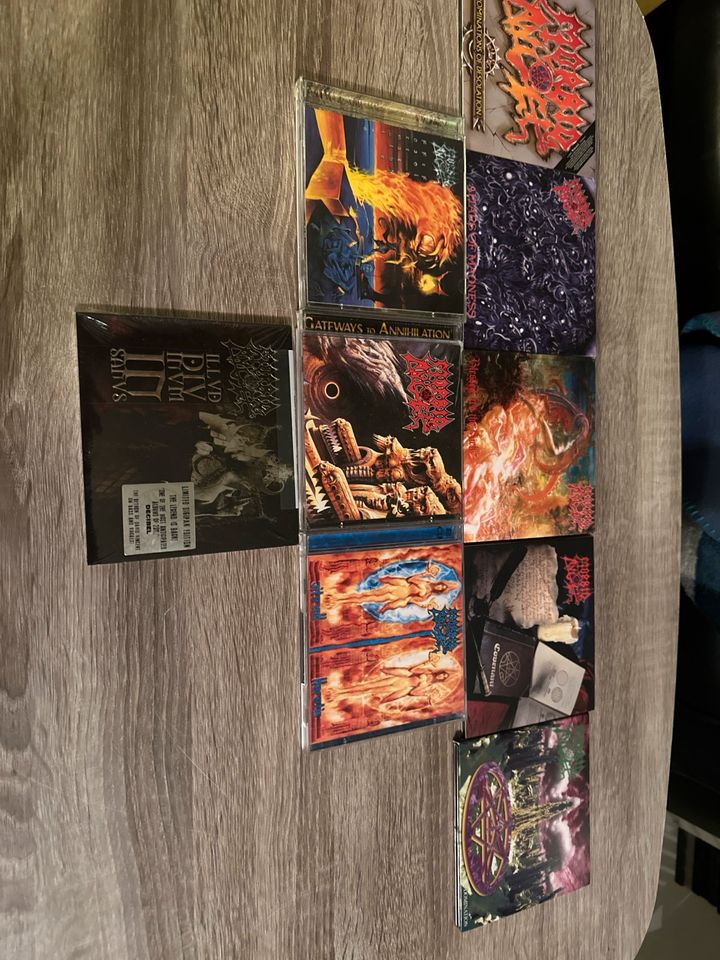 Morbid Angel cd Sammlung Death Metal 9 CDs in Lauterstein