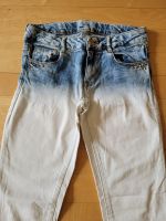 Zweifarbige "Zara"-Jeans mit Nieten, Gr. 152 Rheinland-Pfalz - Osthofen Vorschau