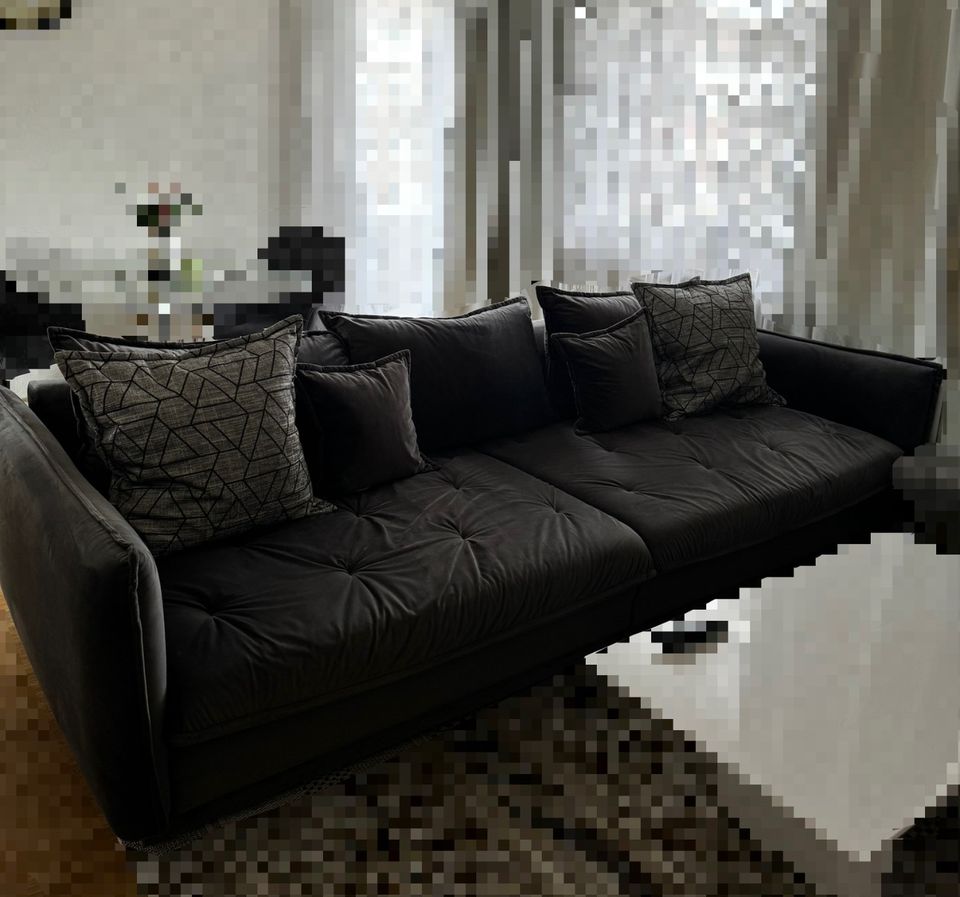 Samt Big Sofa/ XXL Sofa Couch in Nordenham