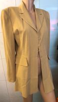 Elegance Paris Long Blazer Farbe Senf reine Seide Nordrhein-Westfalen - Wermelskirchen Vorschau