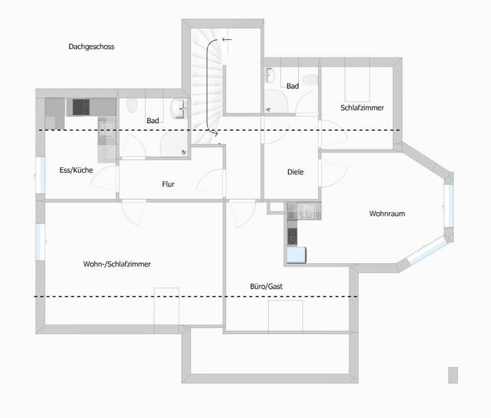 Tolles EinfamilienH.+EinliegerW+Praxis/Kanzlei oder zs. Apartment,Ingolstadt-Haunwöhr,provisionsfrei in Ingolstadt