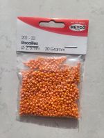 Meyco Rocailles 2,5 mm in orange irisierend Bayern - Waldbrunn Vorschau