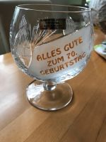 Pokal Bleikristall „Alles Gute zum 70. Geburtstag“ 16 cm Frankfurt am Main - Berkersheim Vorschau