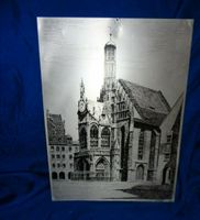 Altes Blechschild Aluschild Schild Alu Frauenkirche Nürnberg Bayern - Fürth Vorschau