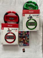 Nintendo Switch Mario Kart Deluxe inkl Zubehör Lenkräder Nordrhein-Westfalen - Bottrop Vorschau