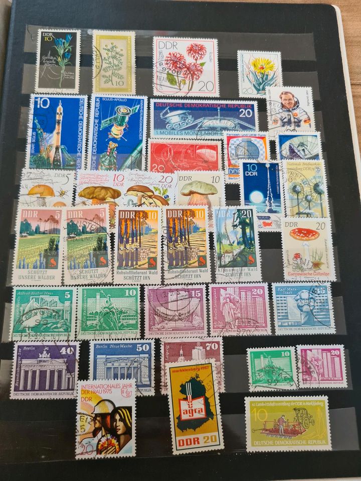 ‼️ Briefmarkenalbum Briefmarken Sammelmarken 70er 80er 90er ‼️ in Ellefeld