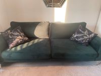 Sofa dunkelgrün B/H/T: ca. 210x95x87 cm Nordrhein-Westfalen - Meerbusch Vorschau