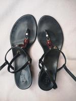Gucci Sandalette Gr 37,5 schwarz/rot Bayern - Würzburg Vorschau