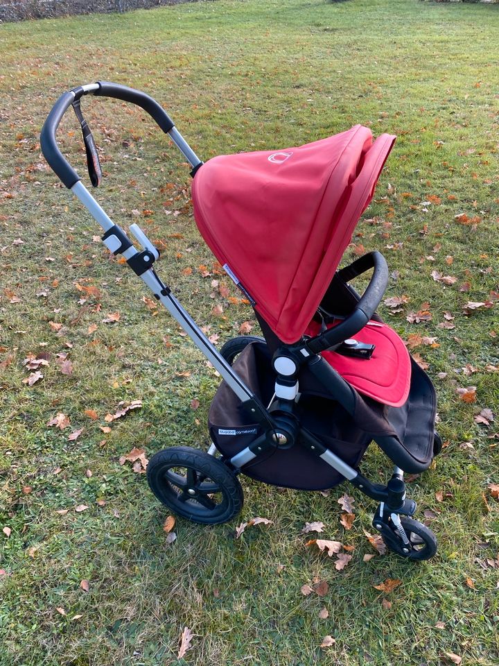 Bugaboo Cameleon 3 rot inkl. Babywanne & Sportsitz in Berlin