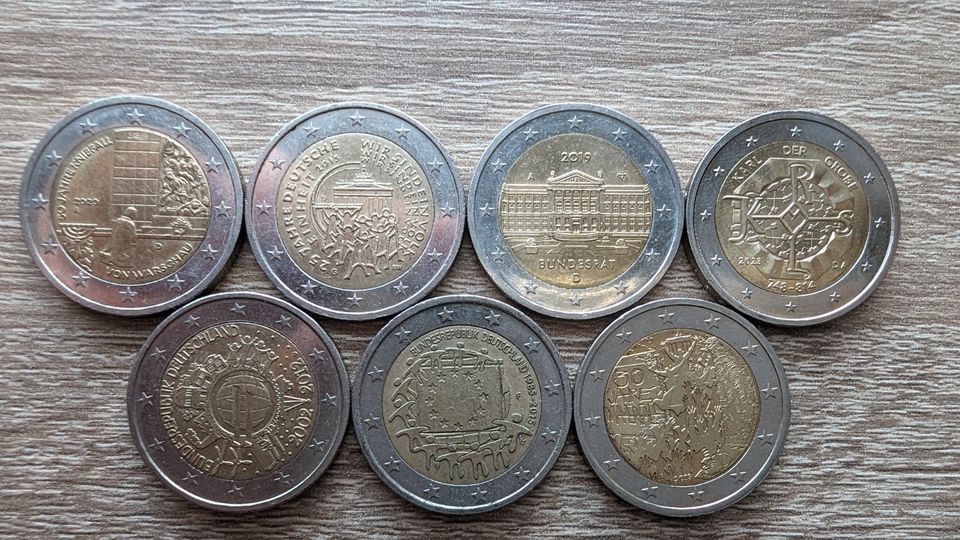 2-Euro-Münzen Gedenkmünzen in Dresden