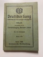 Deutscher Sang 1926 Vereinigung Berliner Lehrer Liederbuch Jugend Brandenburg - Eberswalde Vorschau