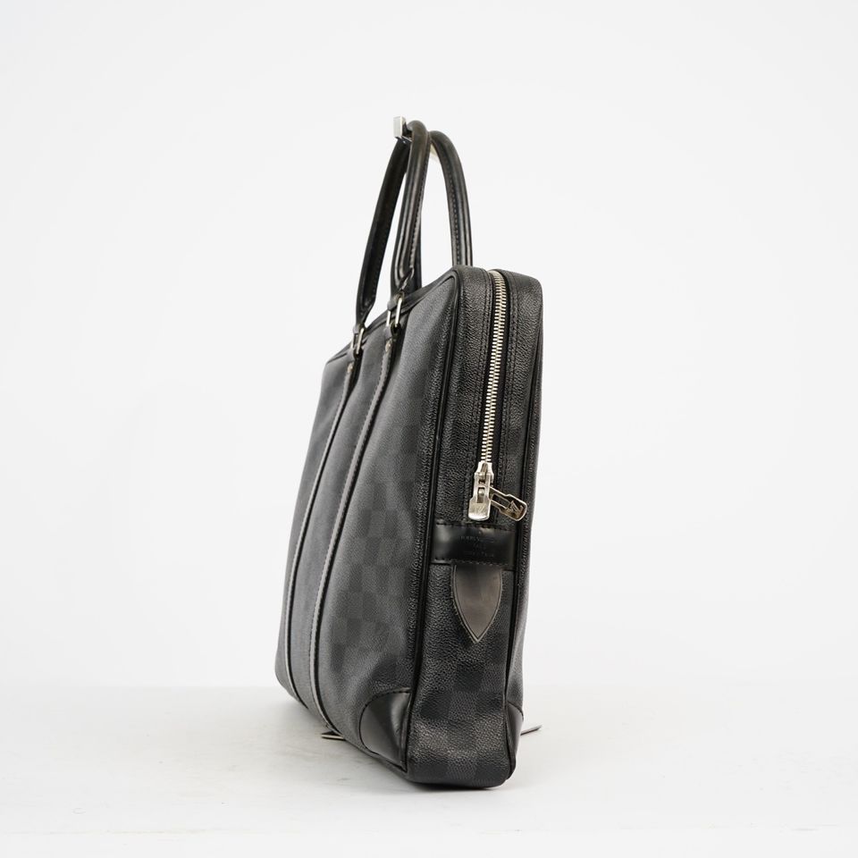 Louis Vuitton Porte Voyage Graphite Business Tasche in Hemau