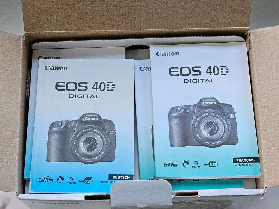 Canon EOS 40D digital Kamera Gehäuse/Body in Originalverpackung in Wiesbaden