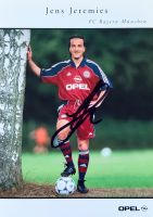JENS JEREMIES handsign. Autogrammkarte FC Bayern FCB 1998 1999 Nordrhein-Westfalen - Engelskirchen Vorschau