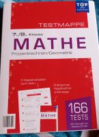 Testmappe Mathe Prozentrechnung/ Geometrie  7. / 8. Klasse neuwer Baden-Württemberg - Rheinstetten Vorschau