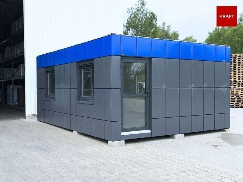 Bürocontaineranlage | 2 Stockwerke | 6 Module | 80 m² in Stolberg (Rhld)