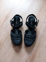 Sandaletten für Damen Größe 39 schwarz Thüringen - Römhild Vorschau