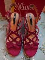 s.Oliver Black Label Sandaletten Pumps rot 37 NEU soft foam Pankow - Prenzlauer Berg Vorschau