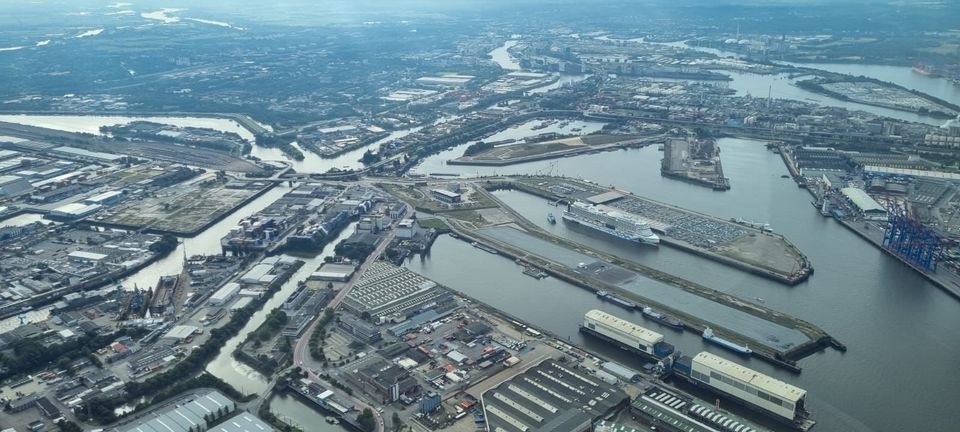 Rundflug über Hamburg in Hamburg