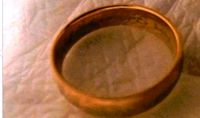 "Herr der Ringe" Ring,  mit Schrift außen und innen,  Farbe: gold Obervieland - Arsten Vorschau