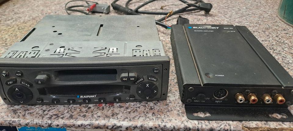 Blaupunkt Radio Verstärker Dresden BQA160 4x40W  selten Rarität in Extertal