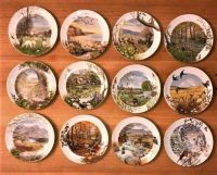 12 x Sammelteller OVP 1979 Royal Worcester Porcelain Peter Banett Bayern - Berngau Vorschau