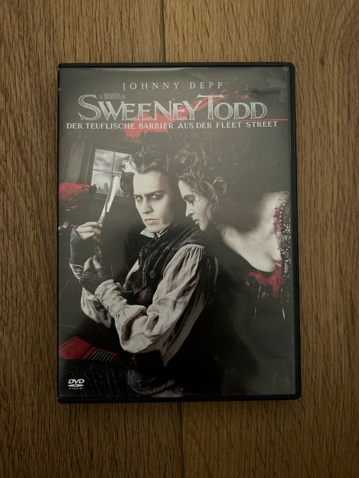 DVD Film Sweeney Todd in Stuttgart