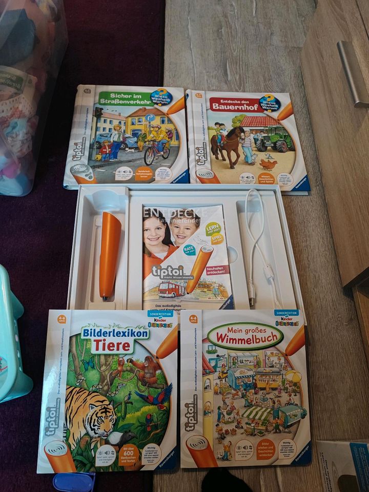 Ravensburger Tip toi starterset+2 Bücher in Schönhausen (Elbe)