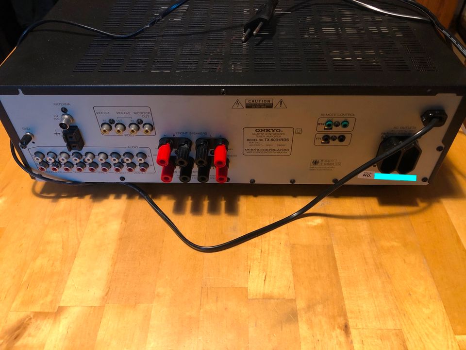 Onkyo tx-9031RDS Tuner/Verstärker Receiver, schwarz in Hamburg