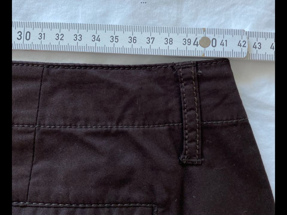 Michael Kors cargo Hose braun Gold emblems Neu gr 10P 40 in Köln