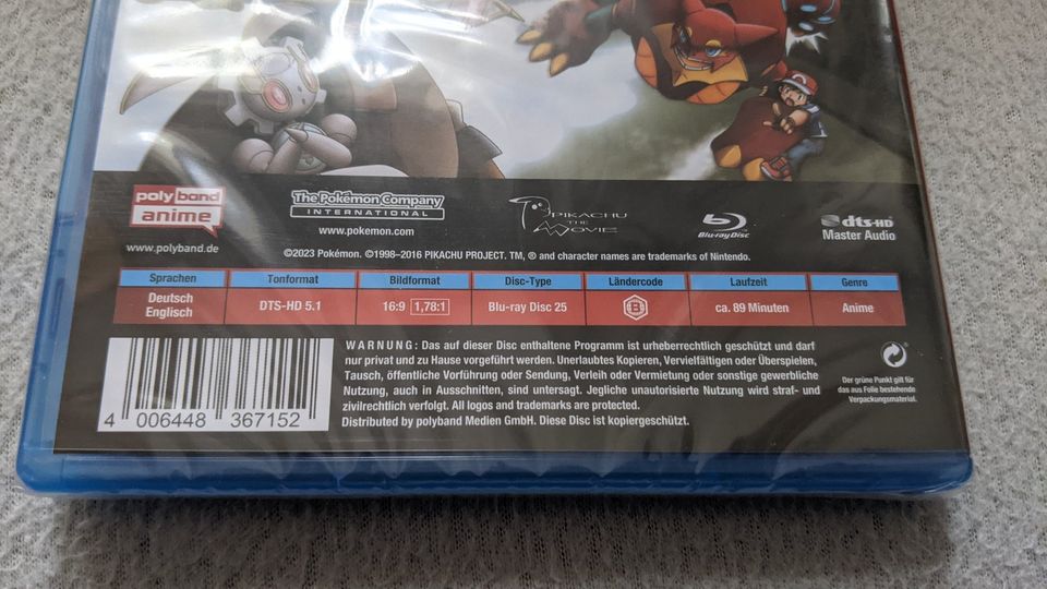 Pokemon Der Film Blu-ray Volcanion und das mechanische Wunderwerk in Berlin