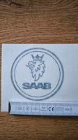 Saab Aufkleber ca. 7 cm Durchmesser schwarz glänzend Bayern - Ainring Vorschau