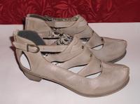 Rieker Pumps Ballerina Schuhe 39 taupe Leder Antistress Neu Brandenburg - Jüterbog Vorschau