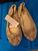 Ballerinas mit Spitze 39 beige/vintage Nordrhein-Westfalen - Moers Vorschau