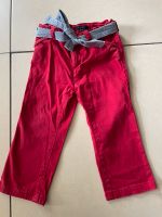 Tommy Hilfiger Stoffhose top Zustand Gr. 86 92 rot Hose Thüringen - Erfurt Vorschau